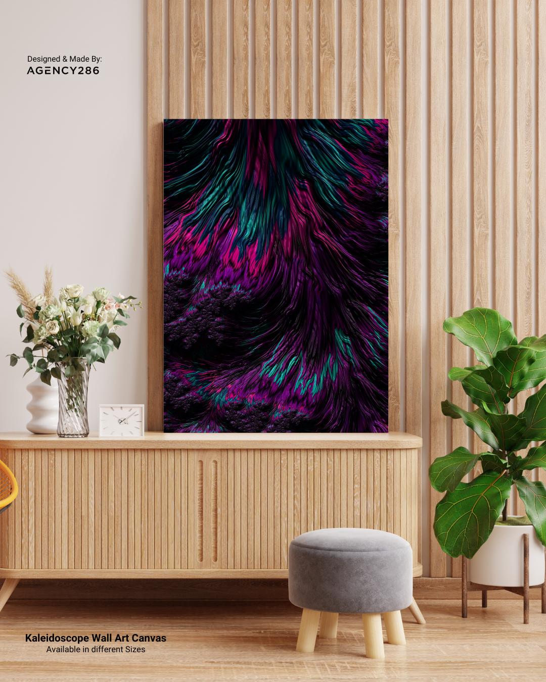 Kaleidoscope Wall Art Canvas