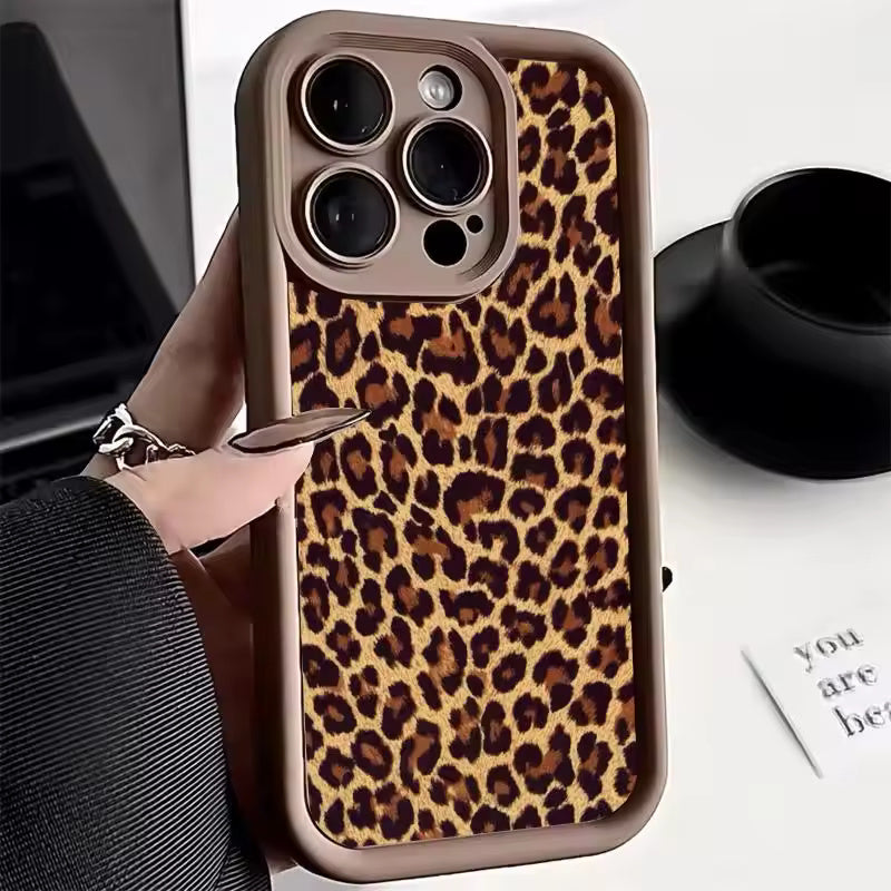 Retro Black Leopard Case for Samsung Galaxy S Series and A Series By Agency286