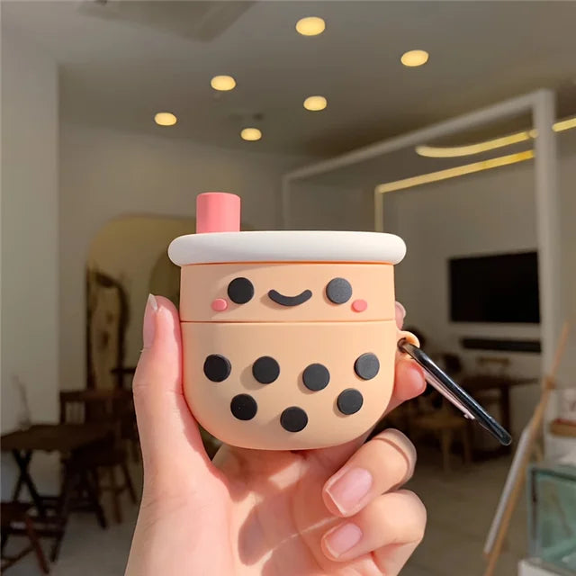 Milk Tea Graphic Case for AirPods by Agency286