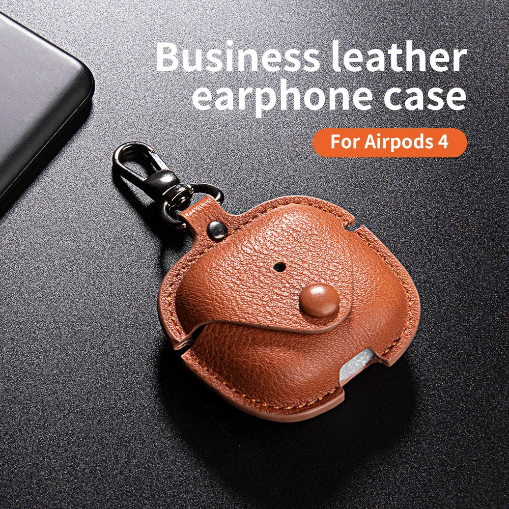 Exec Leather Case for AirPods 4 by Agency286